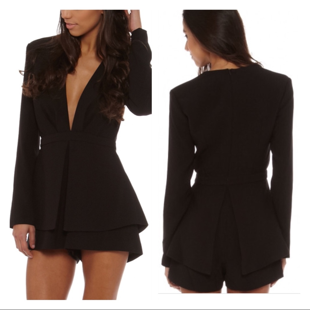 Finders Keepers Next N Line To Take A Bow Playsuit